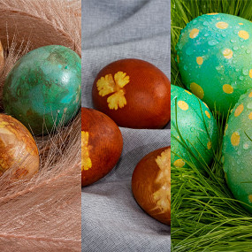 Как покрасить яйца на Пасху красиво