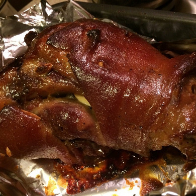 Свиная рулька: праздничный рецепт