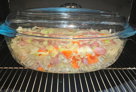 Фото шага рецепта Овощное рагу с филе бедра индейки 190845 шаг 10  