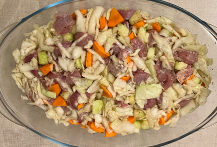 Фото шага рецепта Овощное рагу с филе бедра индейки 190845 шаг 9  