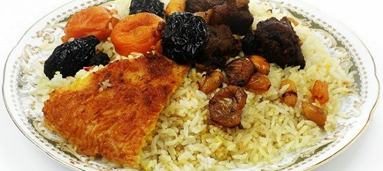 Азербайджанский плов с сухофруктами и мясом рецепт с фото пошагово