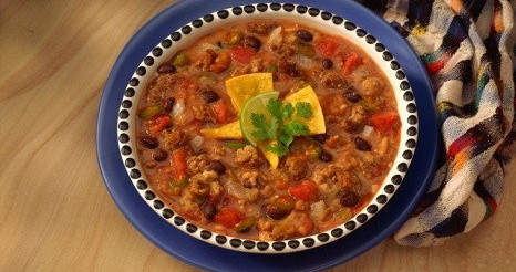 Мексиканский суп с фасолью и кукурузой и фаршем рецепт с фото