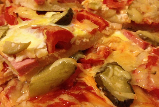 Дрожжевое тесто для пиццы на оливковом масле