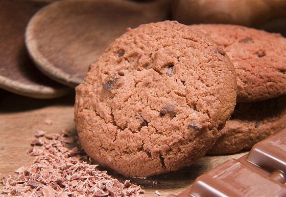 Имбирно-шоколадное печенье