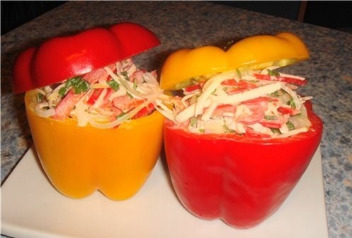 Капустный салат с помидорами
