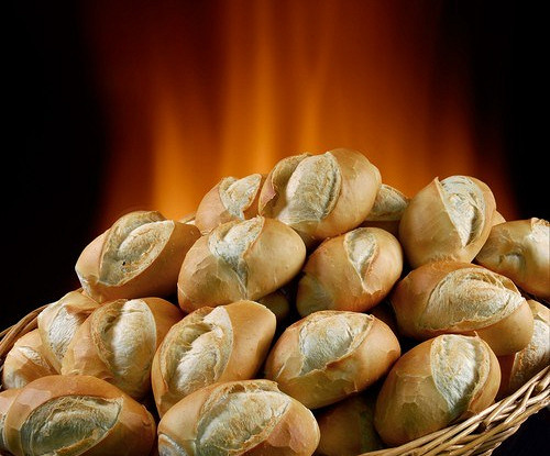 Хлебцы с сыром «Чеддер» и зеленым луком