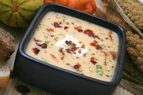 Тайский тыквенный суп