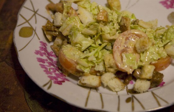 Андалузский салат с китайской капустой