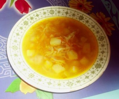 Куриный суп-лапша