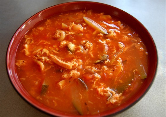 Рецепт суп томатный с морепродуктами рецепт с фото