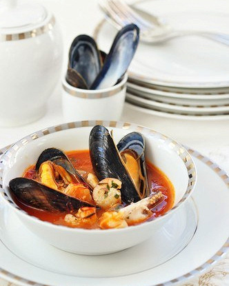 Суп из морепродуктов в триестском стиле