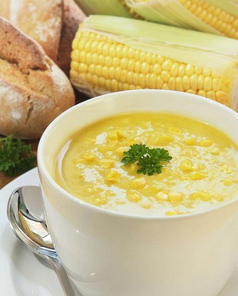 Сливочный кукурузный суп