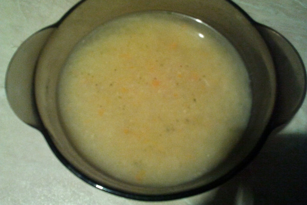 Овощной суп-пюре с курицей