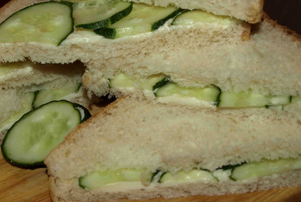 Сэндвич с огурцами по-английски