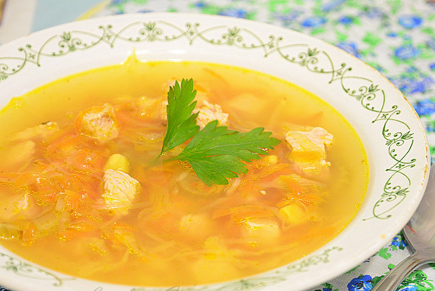 Суп из куриных потрошков рецепт классический пошаговый рецепт с фото
