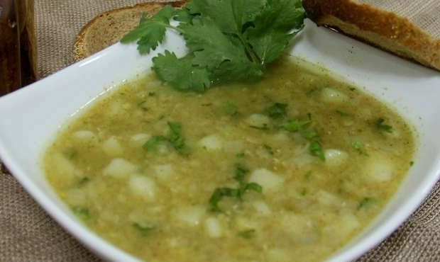 Египетский суп из красной чечевицы