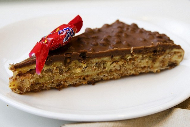 Шведский шоколадный десерт (Daim)