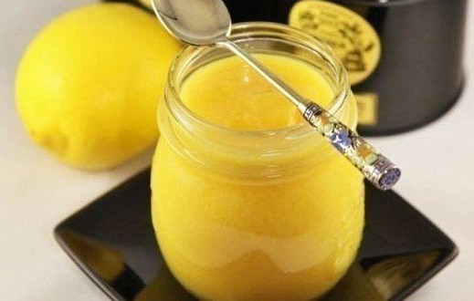 Лимонный курд с мёдом