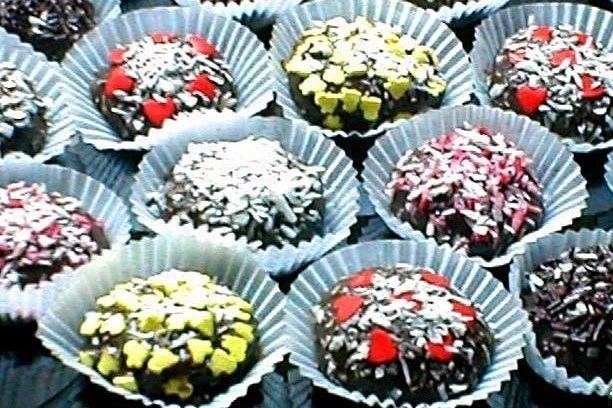 Сливочно-шоколадные конфеты