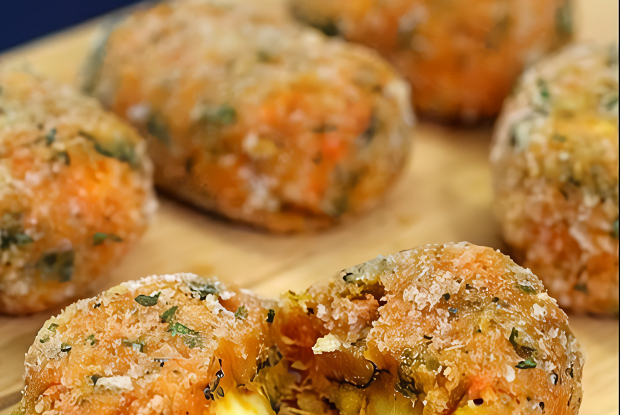 Тыквенные крокеты рецепт – Закуски. «Еда»