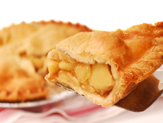 Пряный пирог с яблоками и мёдом