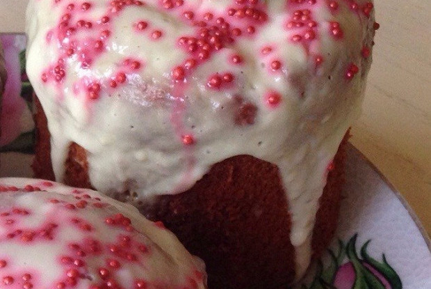 Диетический пасхальный кулич