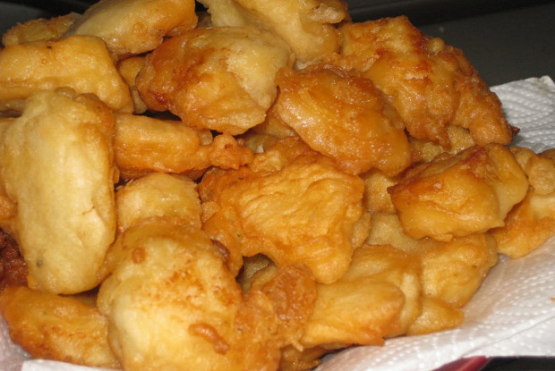 Куриное филе в пивном кляре