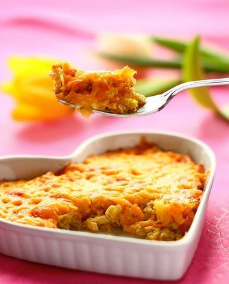Запеканка из курицы, приготовленная в микроволновой печи