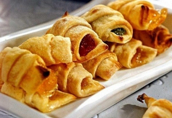Трубочки с мармеладом