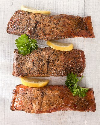 Маринованный лосось в мисо и саке (Misoyaki salmon)
