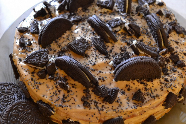 Блинный торт Oreo