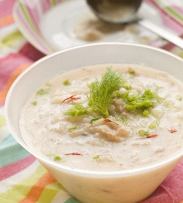Тайский куриный суп с кокосовым молоком и лимонной травой