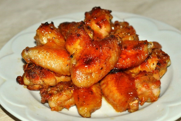 Маринованные медовые крылышки