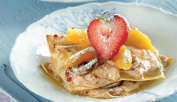 Фруктовая лазанья