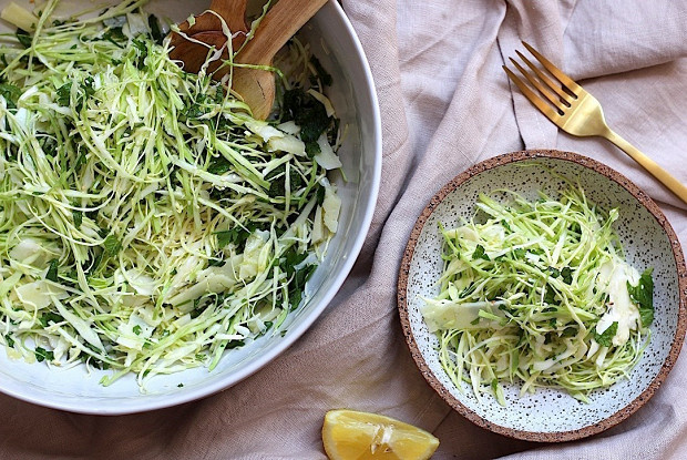 Капустный салат с сыром
