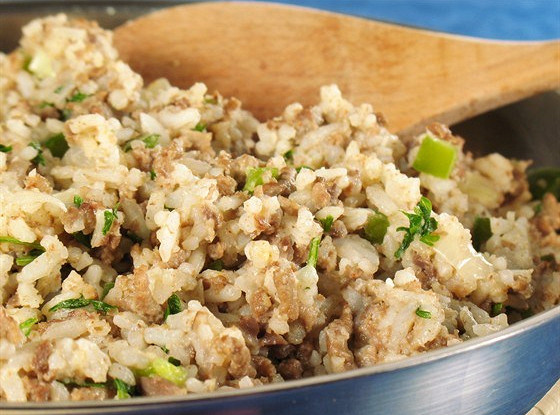 Фарш мясной с рисом