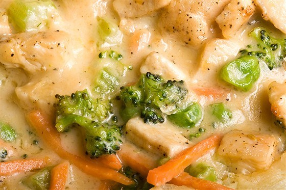 Курица с брокколи