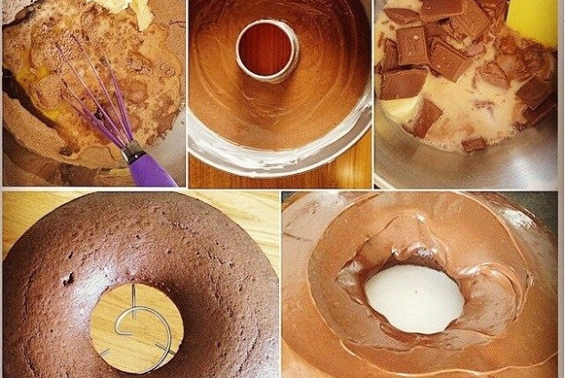 Шоколадный кекс.