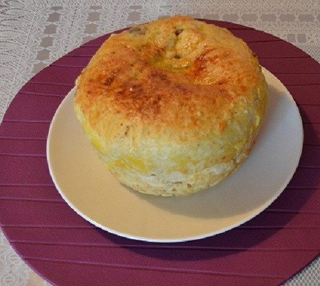 Кулич с финиками