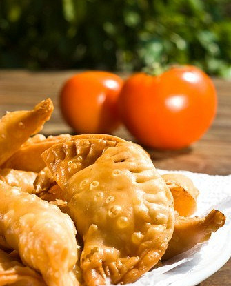 Чебуреки с грибами
