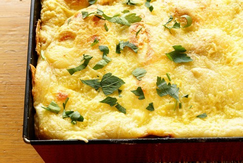 Классическое сырное суфле