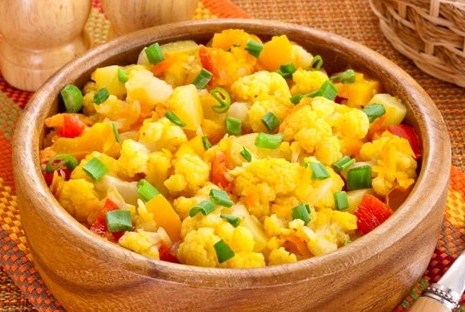 Овощное рагу с цветной капустой
