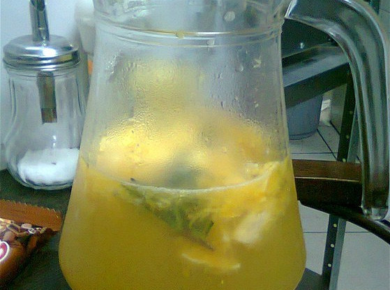 Мандариновый лимонад с розмарином