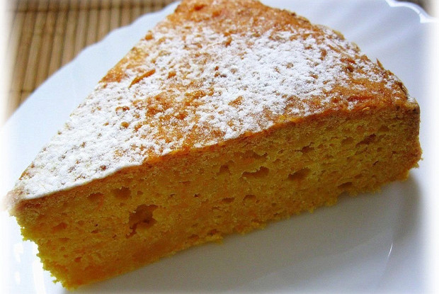Итальянский творожный кекс на кукурузной муке