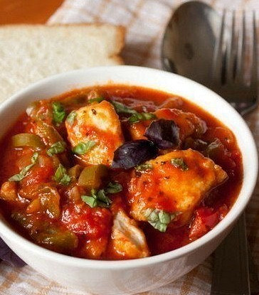 Пеппероната с курицей