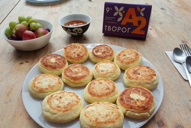 Пышные сырники с рисовой мукой