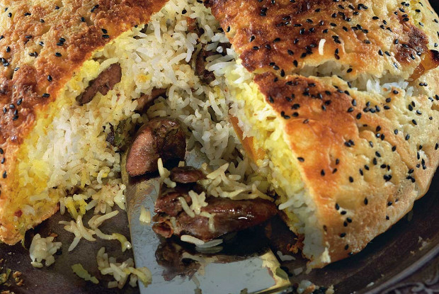 Плов с утиными потрохами