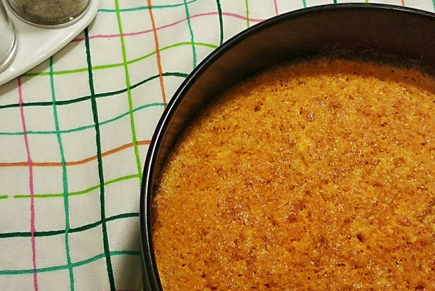 Морковная запеканка без муки