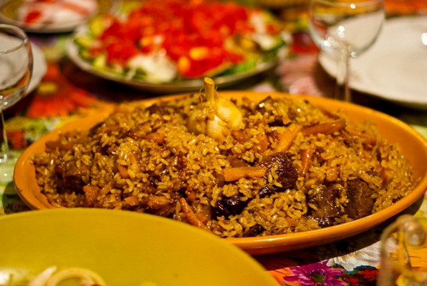 Плов с бараниной в духовке