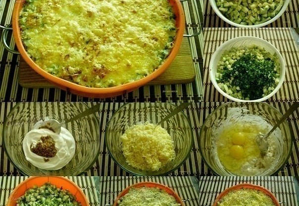 Кабачки, запеченные с сыром